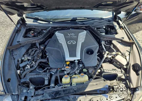 2018 Infiniti Q50 3.0T Luxe из США, поврежденный, VIN JN1EV7AP9JM359937